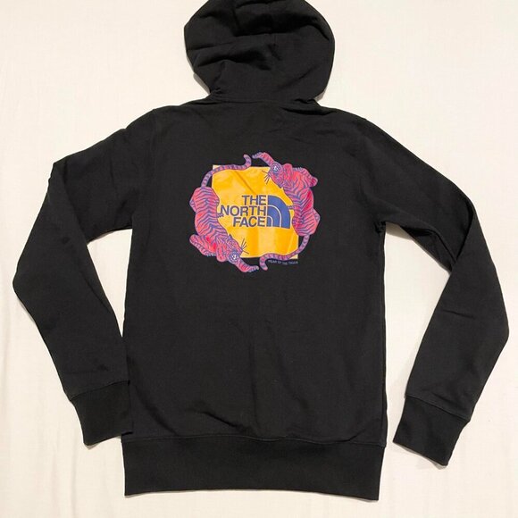 North Face Lunar New Year Tiger Hoodie Mens XS Sweater Pullover - Picture 10 of 16